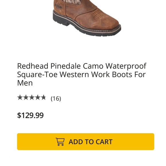 Cabela\'s Brown and Camouflage Men\'s Boots